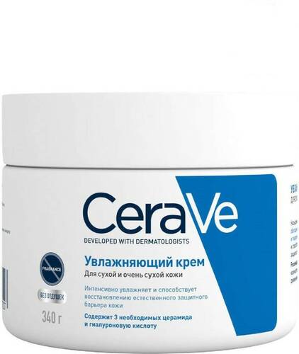 CeraVe Крем увлажняющий, 340 гр