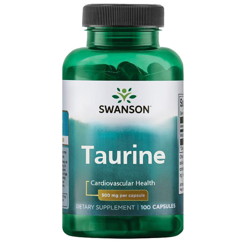 Swanson Таурин 500 mg 100 капс