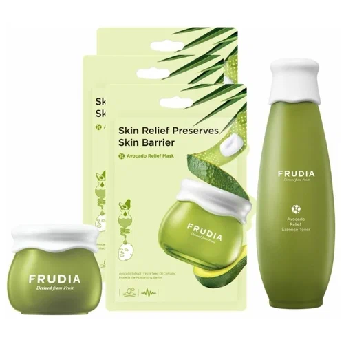 FRUDIA Эссенция-тоник для лица с экстрактом авокадо, Avocado Relief Essence Toner 195 мл