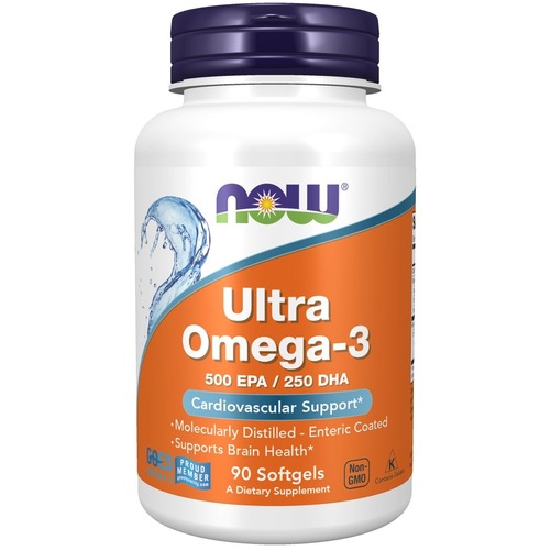 Now Foods Омега-3, Ultra Omega-3 90 капсул
