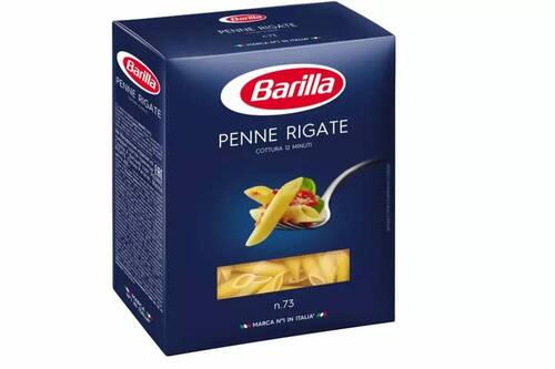 BARILLA Паста Penne Rigate n. 73 (Пенне Ригате), 450 гр