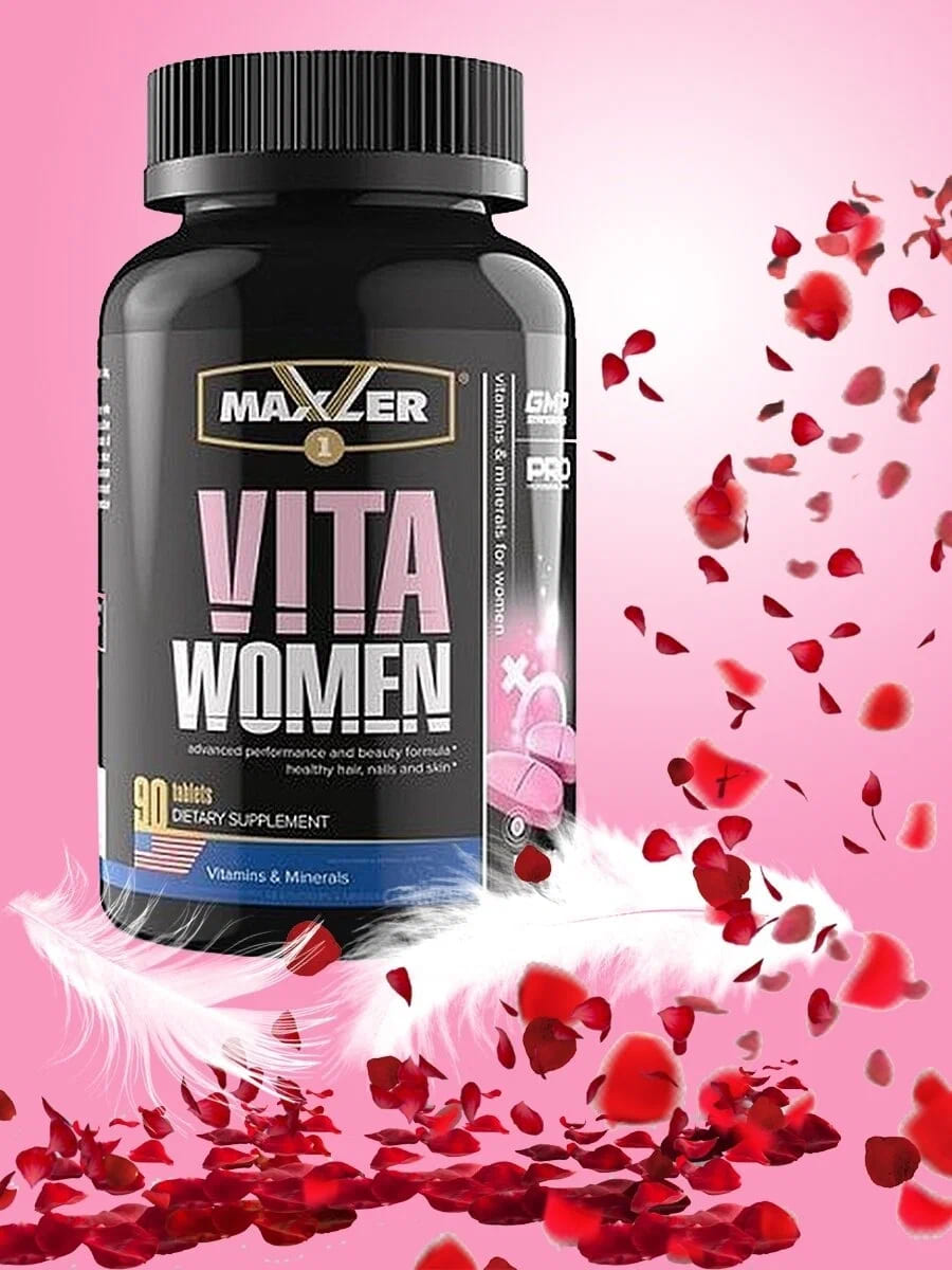 Maxler Мультивитамины для Женщин, Vita Women 180 таблеток