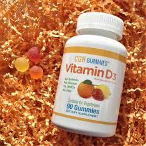 California Gold Nutrition Витамин D3, 25 мкг (1000 МЕ), 90 жевательных таблеток