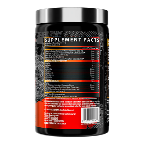 Nutrex EAA+ Hydration, Аминокомлекс  390 гр