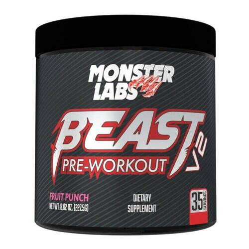 MONSTER LABS Предтреник, Beast pre-workout 227 гр