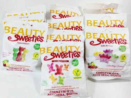 BeautySweeties Мармелад фруктовый зайчики без сахара, 125 гр