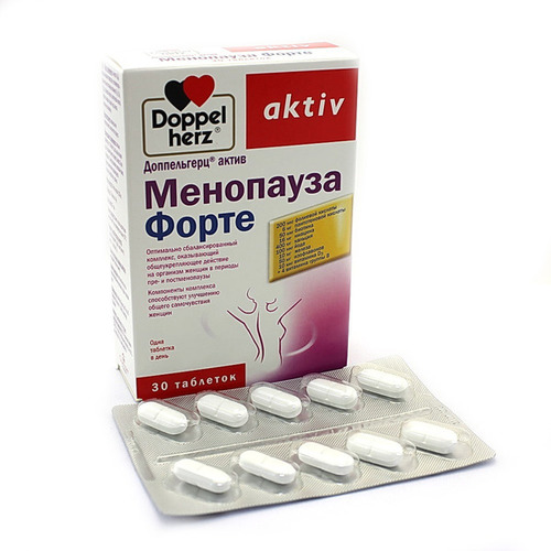 Доппельгерц Менопауза Форте 30 таблеток 