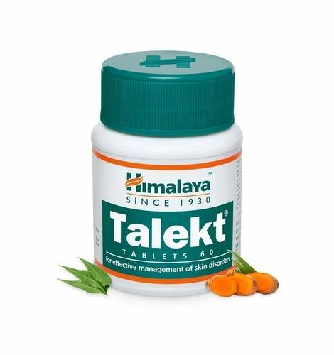 Himalaya, Талект, от кожных инфекций, 260 мг 60 таблеток