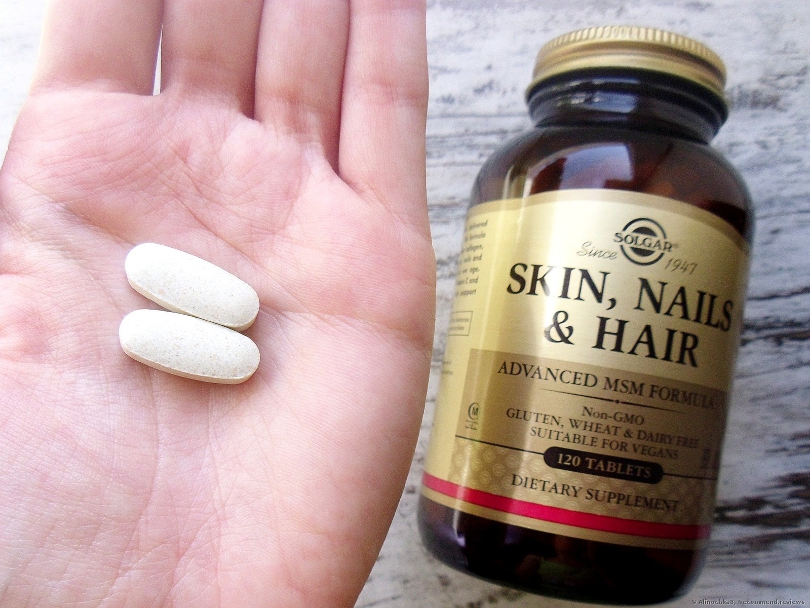 Solgar Skin Hails Hair с МСМ 60 таблеток