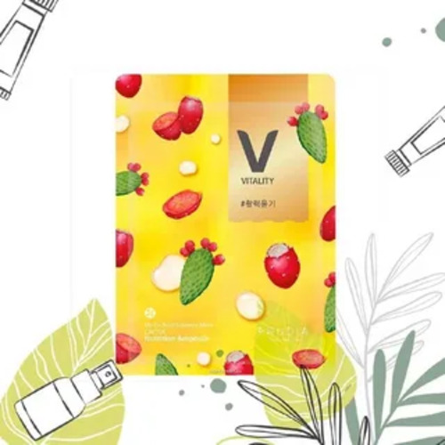 FRUDIA Маска тканевая Витаминизирующая с кактусом, My Orchard Squeeze Mask 20ml Cactus 10 шт