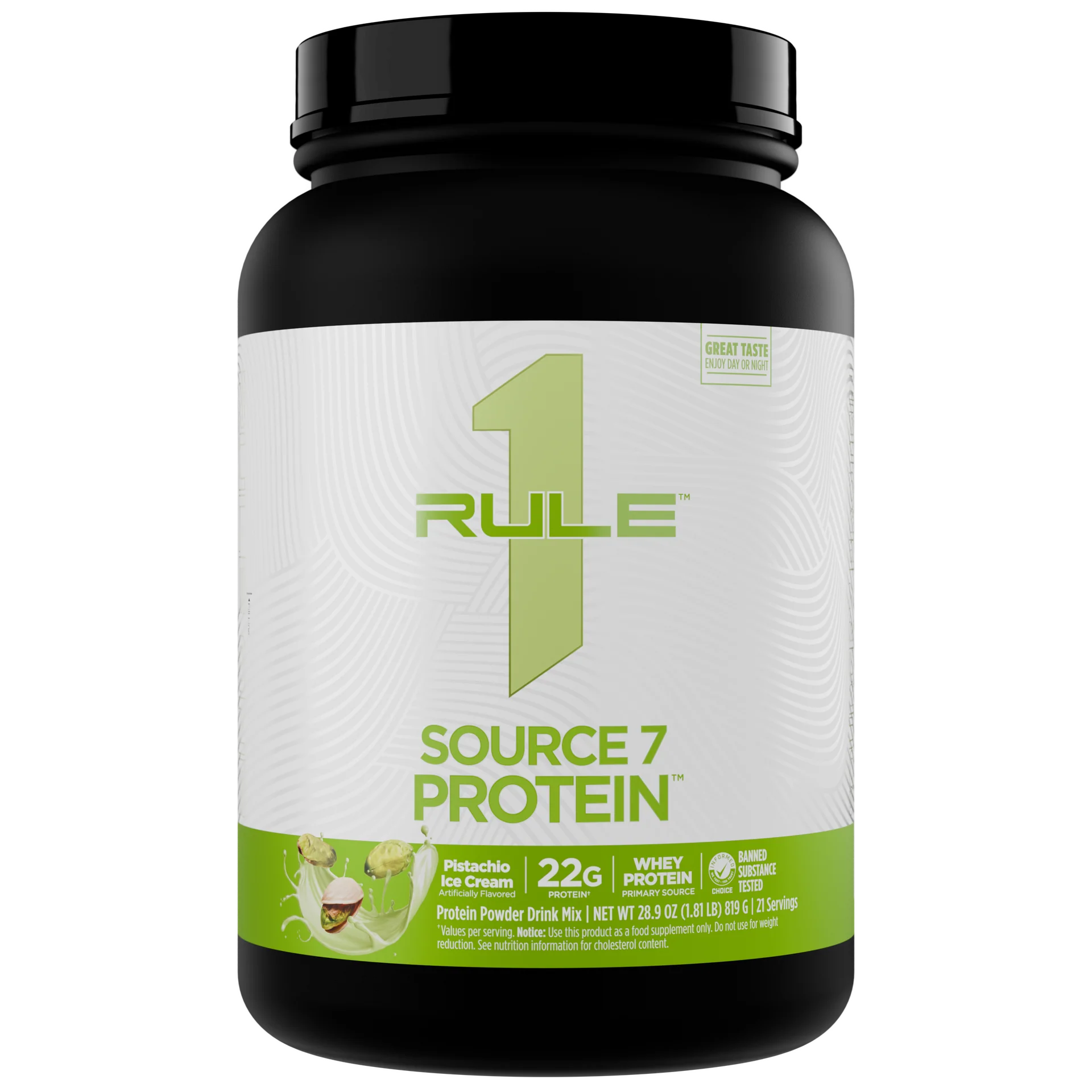 RULE1, Протеин, Source 7 Protein 819 гр (1.8 lbs) 