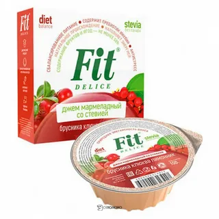 Fit Parad Джем-мармелад со стевией 100 гр