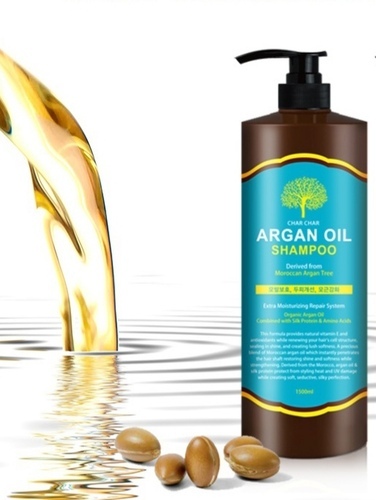Char Char, Шампунь для волос аргановое масло, ARGAN OIL SHAMPOO, 1500 мл