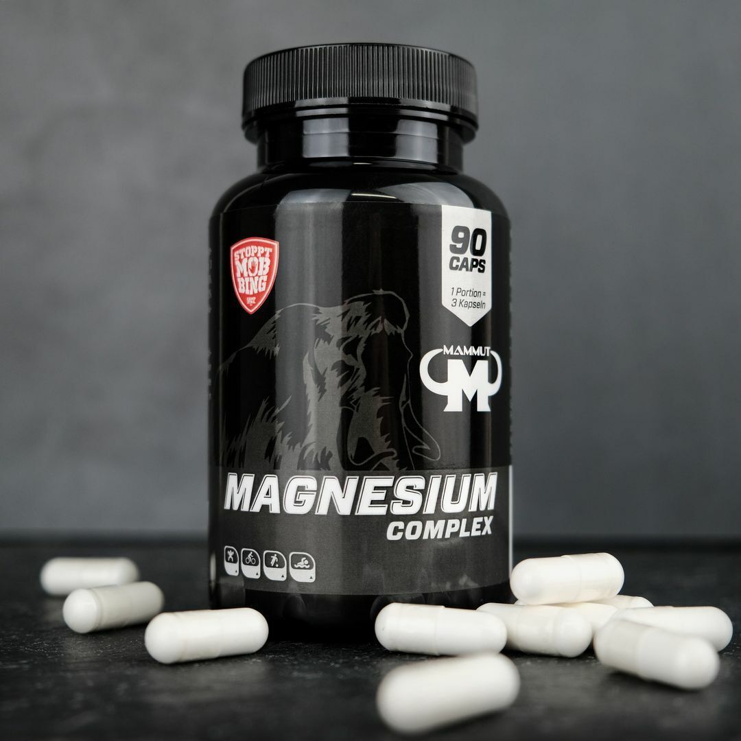 Mammut Nutrition, Магний Комплекс+Витамин С, Magnesium Complex+Vitamin C 90 капсул
