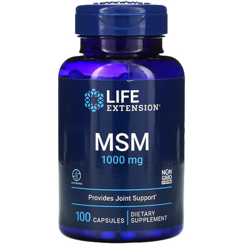 Life Extension MSM 1000 мг, 100 капсул