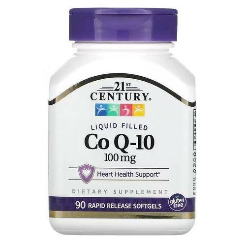 21st Century Коэнзим Q10 100 мг, 90 капсул