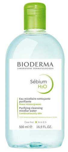 BIODERMA, Sebium H2O/SEBIUM H2O мицеллярная вода, 500 мл