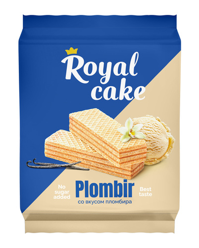 ProteinRex Royal Cake Вафли на сорбите, 120 г