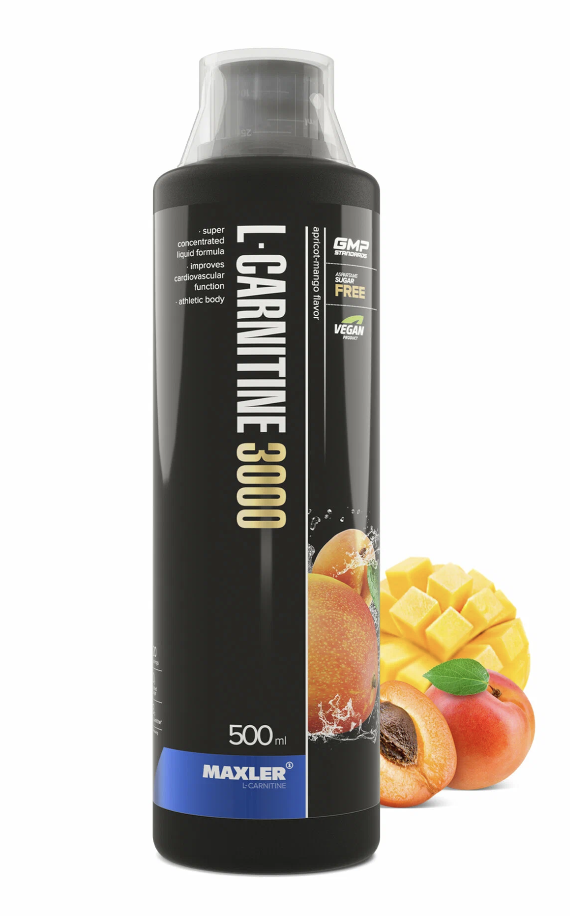 Maxler L-Карнитин 3000 мг, 500 мл 