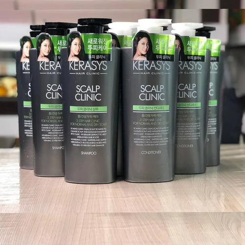 Kerasys, Кондиционер Против Перхоти Для Жирной Кожи Головы Balancing Scalp Clinic Conditioner 600 мл