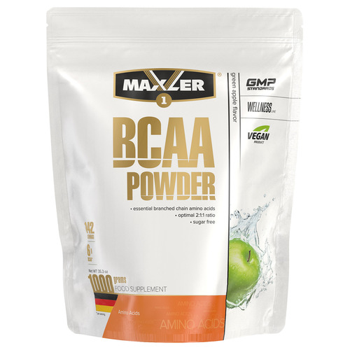 Maxler BCAA Powder 2:1:1 - 1000 гр. пакет
