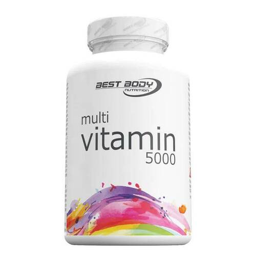 Best Body Nutrition Мультивитамины, Multivitamin 5000, 100 капсул