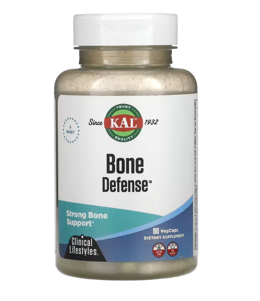 KAL, Bone Defense, Защита Костей, 90 вегетарианских капсул