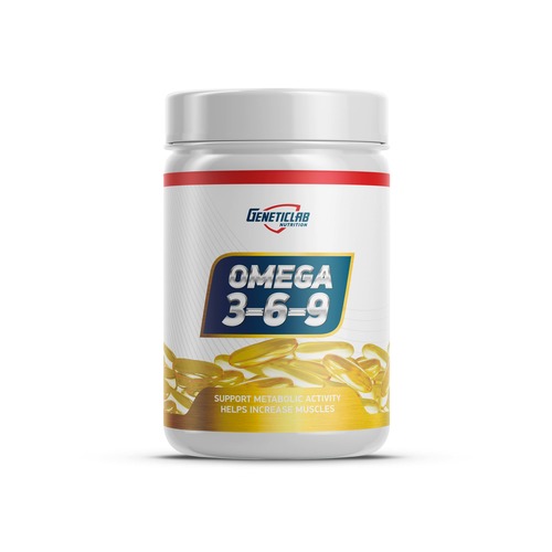 GeneticLab OMEGA 3-6-9, 90 капсул