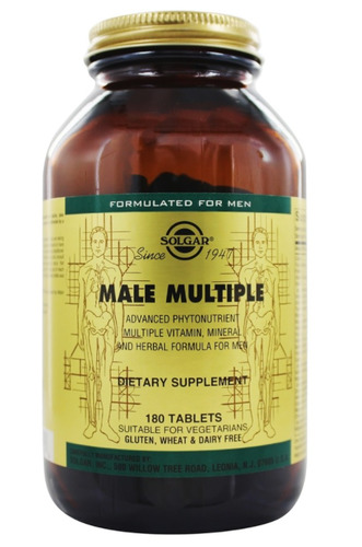 Solgar Витамины для мужчин Male Multiple, 60 таблеток