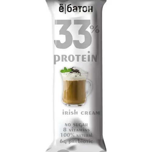 Ё|батон Батончик протеиновый неглазированный 33% protein 45 гр