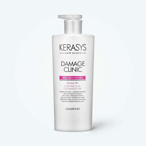 Kerasys, Кондиционер Для Поврежденных Волос, Damage Clinic Rinse 600 мл