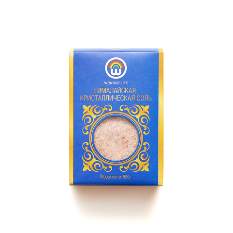 Добро Соль розовая гималайская мелкая 0,5-1 мм, 500 гр