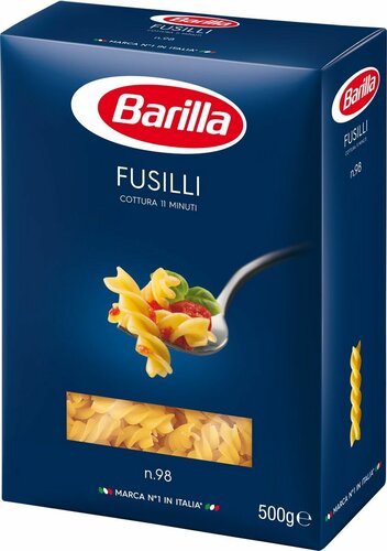 BARILLA Паста Fusilli (Фузилли), 450 гр