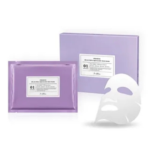 DR. ALTHEA Набор масок для лица для лица сквалан, PREMIUM ALTHEA SQUALANE SILK MASK, 5 шт