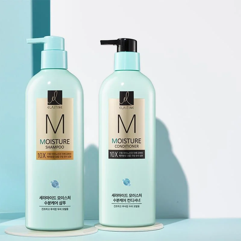 Elastine, Кондиционер Увлажняющий для Волос, Ceramide Moisture Care 10X Conditioner 680 мл