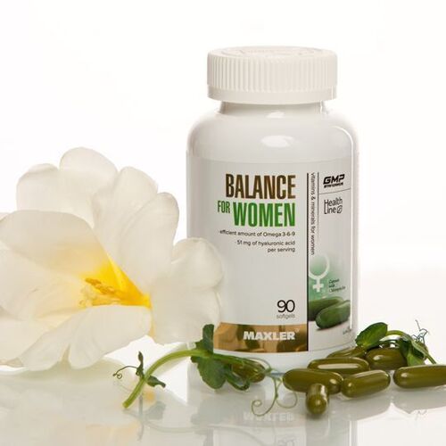 Maxler Мультивитамины для Женщин, Balance for Women 90 капсул			