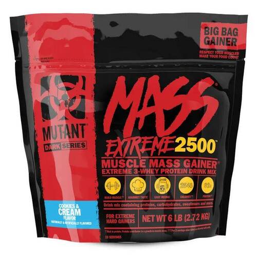 Mutant Nutrition Гейнер, Mass Extreme 2720 гр