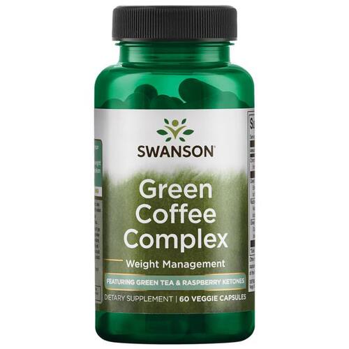 Swanson Green Coffee Complex, Зеленый кофе 60 капсул