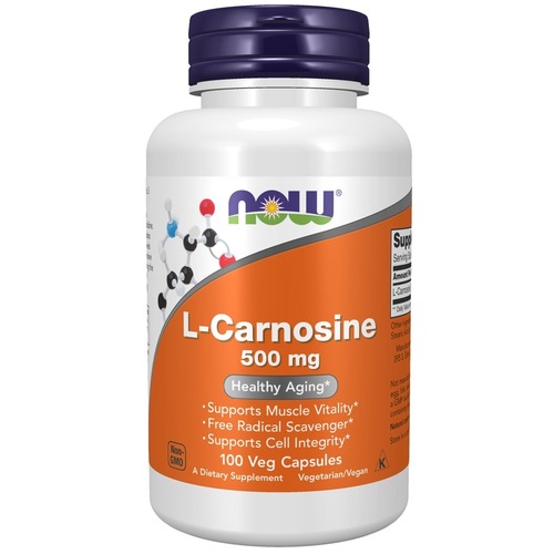 Now Foods L-карнозин 500 мг 100 капсул