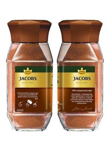 Jacobs Velour, кофе растворимый, 95 гр