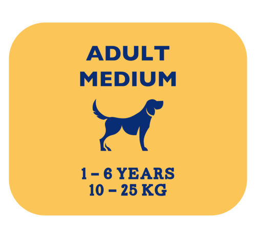 Brit Premium, Dog Adult Medium, Курица для взрослых собак 10-25 кг средних пород, 1 кг 