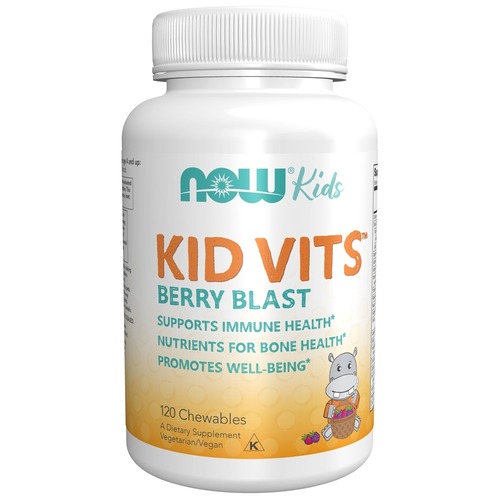 Now Foods Мультивитамины для Детей, Kid Vits 120 капсул