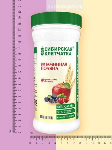 Сибирская клетчатка, Витаминная поляна, 280 гр
