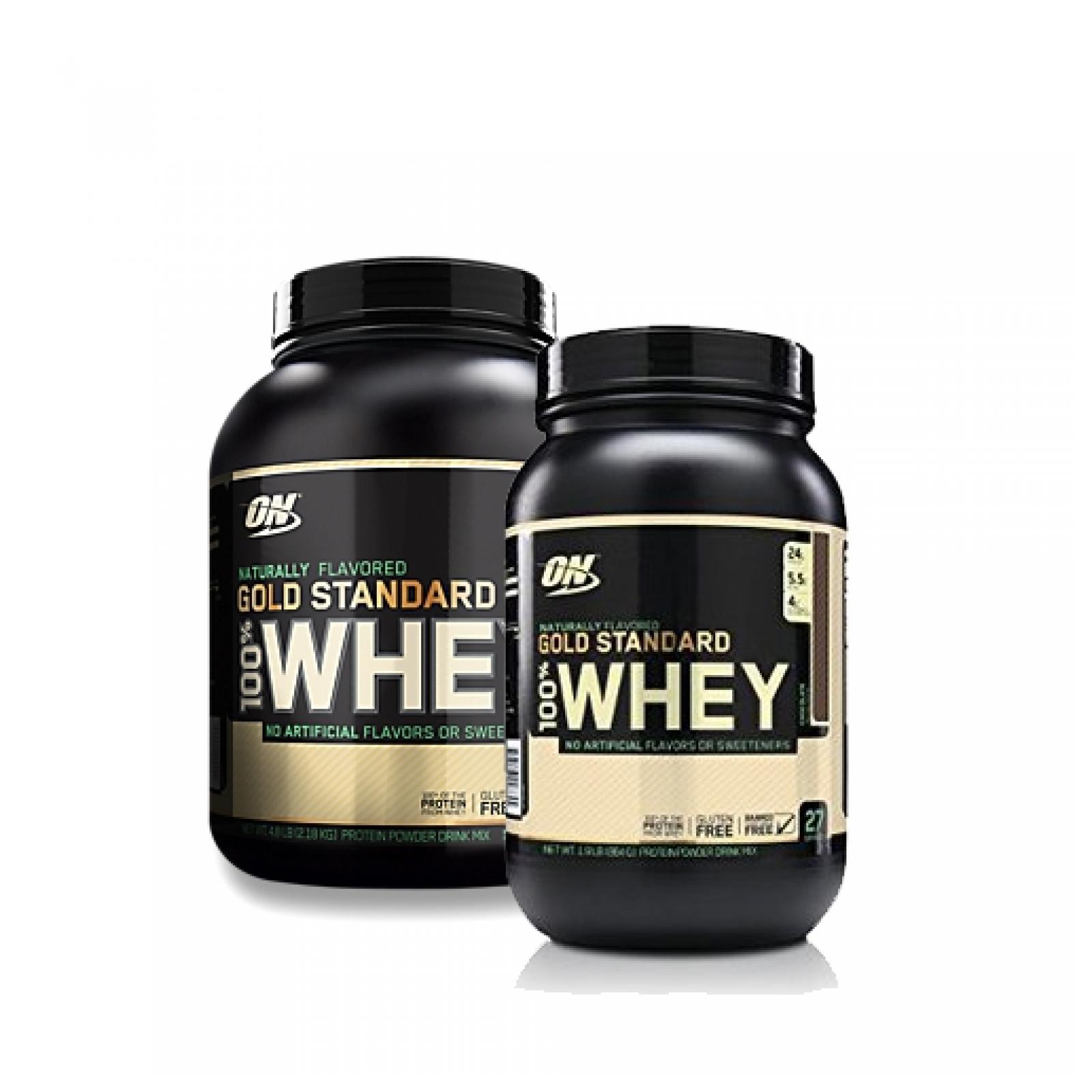 Optimum Nutrition Протеин без Глютена, 100% Natural Whey Gold Standard Gluten free 2180 гр