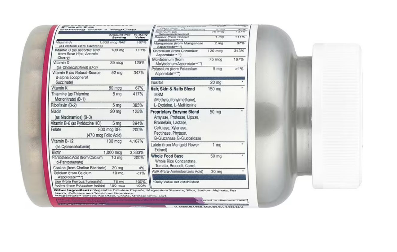 Solaray Мультивитамины для Женщин, Once Daily Woman, 90 вег. капсул