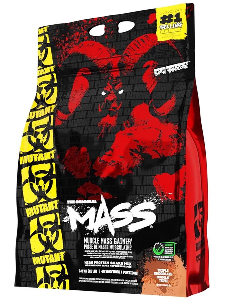 Mutant Nutrition Гейнер, Mass 6800 гр 