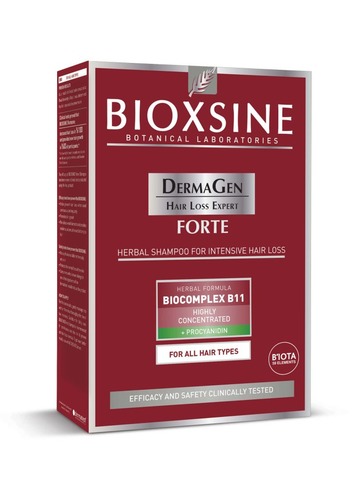 BIOBLAS Шампунь против выпадения волос, Bioxsine forte biocomplex B-11 300 мл