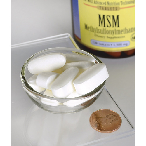 Swanson MSM, МСМ (Метилсульфонилметан) 3000 мг 120 таб