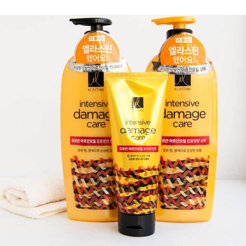 Elastine, Маска Питательная с Аргановым Маслом, Argan Oil Damage 10X Treatment 300 мл