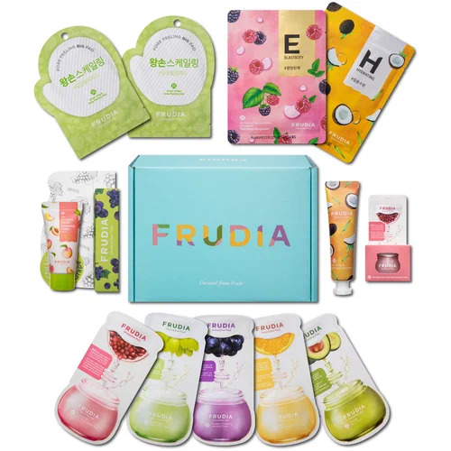 FRUDIA Маска тканевая Тонизирующая с малиной, My Orchard Squeeze Mask 20ml Raspberry 10 шт